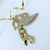 Vintage XL Brooch Cupid