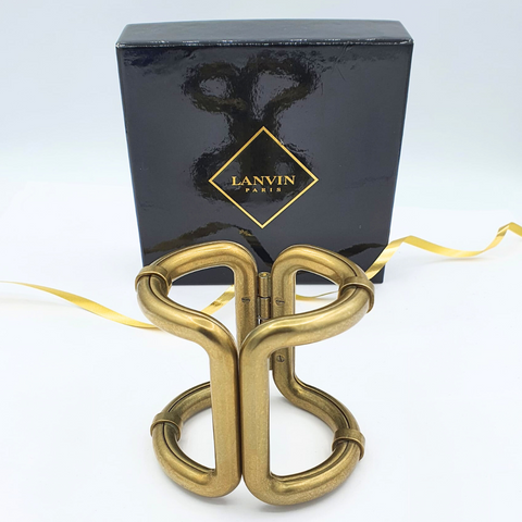 Lanvin Geometrische Manchette Armband