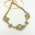 Moschino Turquise Stone flower Necklace