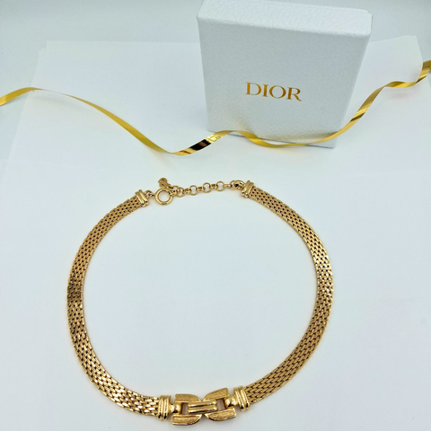 Christian Dior Geometrische Ketting