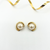 Faux Pearl Clip Earrings