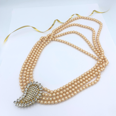 Valentino Faux Pearl Ketting