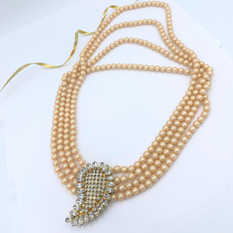 Valentino Faux Pearl Ketting