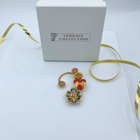 Versace Bloemen Earcuff