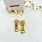 Moschino Zip Puller Clip Earrings Medium