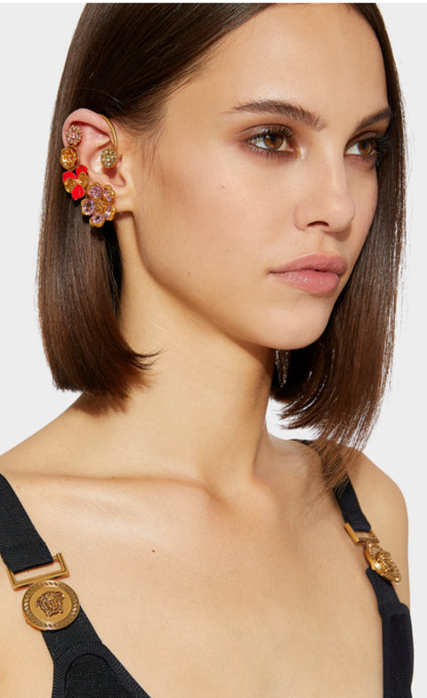 Versace Bloemen Earcuff